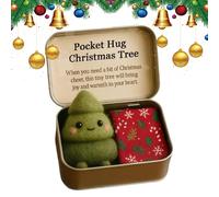 Cadeau de Noël émotionnel pour une connexion sincère, design attentionné avec jolie mini carte de , d'amitié pour vacances, anniversaire, chance, amoureux