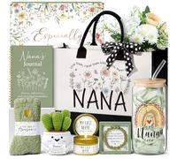 Cadeau de Noël pour grand-mère de la part de petite-fille, petits-enfants, petits-enfants, cadeaux d'anniversaire uniques pour grand-mère Gigi, coffret cadeau pour nouvelle grand-mère avec sac