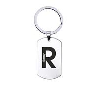 Cadeau de nom - Remy - Porte-clés en acier inoxydable, silverl