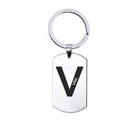 Cadeau de nom - Vito - Porte-clés en acier inoxydable, silverl