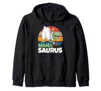 Cadeau de Pâques pour Maman - Lapin - Œuf de Dinosaure - T Rex Mama Sweat à Capuche
