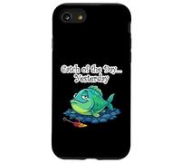 Cadeau de pêche Amusant - Catch of The Day Fish Coque pour iPhone SE (2020) / 7/8