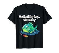 Cadeau de pêche Amusant - Catch of The Day Fish T-Shirt