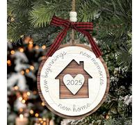 Cadeau de Pendaison de Crémaillère, Cadeau Cremaillere Maison, Deco noel Interieur Maison, Idée de Cadeau pour les Nouveaux Propriétaires, Bonne Chance Dans la Nouvelle Maison, Déco Noël