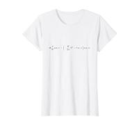 Cadeau de Physique quantique de l'équation de Schrödinger T-Shirt Graphique avec Valeur