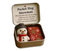 Cadeau de poche - Mini en peluche souvenir pour les vacances | Souvenir compact combine une figurine souple, un insert en papier et un récipient en métal, adapté pour les parents