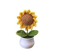 Cadeau de poupée tournesol au crochet, anniversaire, Noël, remise de diplôme