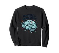 Cadeau de Reconnaissance pour Enseignant de maîtrise du collège Sweatshirt, Unisexe pour Adultes, Noir, XXL