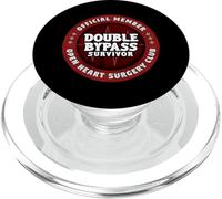 Cadeau de récupération de Chirurgie Cardiaque Double Bypass Club PopSockets PopGrip pour MagSafe