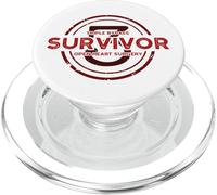 Cadeau de récupération de Chirurgie Cardiaque pour Les survivants de Triple Pontage. PopSockets PopGrip pour MagSafe