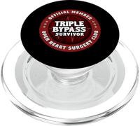 Cadeau de récupération de Chirurgie Cardiaque Triple Bypass Club PopSockets PopGrip pour MagSafe