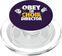 Cadeau de répétition pour entraîneur Vocal Obey The Choir Director PopSockets PopGrip pour MagSafe