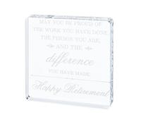 Cadeau de retraite pour homme et femme, cadeau de retraite, souvenirs, plaque décorative pour enseignant, police, pompier, infirmière, médecin, amis