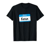 Cadeau de réunion Graphique « Hi My Name is Kevin » T-Shirt