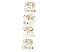 Cadeau de ruban Papier d'emballage de papillon, Lot de 400 nœuds papillon torsadés for sucettes, emballage de bonbons, décoration de cupcakes, nœuds dorés, nœuds for sucettes, attaches de boulangerie,