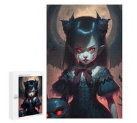 Cadeau De Saison : Gothic Vampire Maiden, 1000 PCS, Jeu D’Assemblage en Bois - pour Un Défi Gratifiant Le W nd