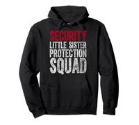 Cadeau de sécurité pour Big Brother Little Sister Protection Squad Sweat à Capuche