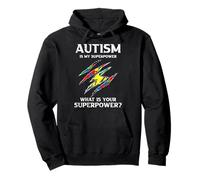 Cadeau de sensibilisation à l'autism Is My Superpower pour enfants Sweat à Capuche
