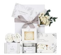 Cadeau de spa pour femme - Panier cadeau pour le bain et le corps - Cadeau de Noël - Lavande et noix de coco - Cadeau de soins personnels pour maman, sœur, votre épouse
