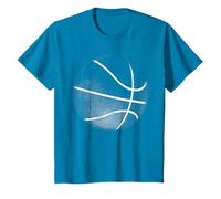 Cadeau de sport de basket-ball noir et blanc de basket-ball T-Shirt