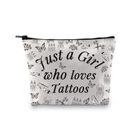 Cadeau de tatouage pour artistes de tatouage, trousse de maquillage, cadeau inspiré des tatouages, cadeau pour les amateurs de tatouage, pochette à fermeture éclair, Tatouages 2uk, Mode