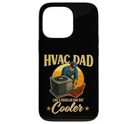 Cadeau de Technicien CVC pour Les Papas comme Un Papa Ordinaire mais Refroidisseur Coque pour iPhone 13 Pro
