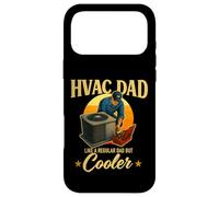 Cadeau de Technicien CVC pour Les Papas comme Un Papa Ordinaire mais Refroidisseur Coque pour iPhone 17 Pro Max
