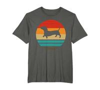 Cadeau de teckel rétro pour chien T-Shirt