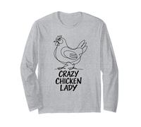Cadeau de Troupeau d'arrière-Cour d'amant de Poule de Dame Manche Longue