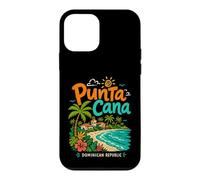 Cadeau de Voyage dessiné à la Main Punta Cana République Dominicaine Coque pour iPhone 12 Mini