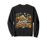Cadeau de Voyage dessiné à la Main Santo Domingo République Dominicaine Sweatshirt