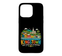 Cadeau de Voyage Kingstown Saint Vincent dessiné à la Main Coque pour iPhone 15 Pro Max