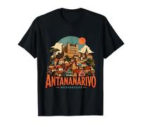 Cadeau de Voyage Vintage Antananarive Madagascar T-Shirt