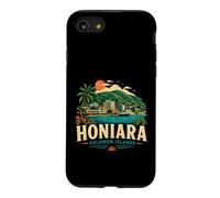 Cadeau de Voyage Vintage Honiara Îles Salomon Coque pour iPhone SE (2020) / 7/8