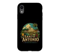 Cadeau de Voyage Vintage Santo Antonio Sao Tomé Principe Coque pour iPhone XR