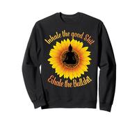 Cadeau de Yoga Inhale The Good Shit Exhale The Bullshit Sweatshirt