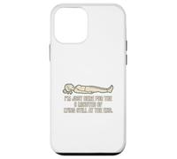 Cadeau de Yoga ironique - Pose de méditation Bretzel Coque pour iPhone 12 Mini