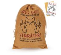Cadeau Départ Collègue, Sac Cadeau Ancien Avec Carte Depart Collegue, Sac Cadeau Depart Collegue De Travail Amusants, Idée Cadeau Collegue De Travail Homme Femme