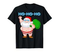 Cadeau d'été Père Noël en maillot de bain Noël T-Shirt
