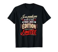 Cadeau drôle/Humoristique Je Ne Prends Pas Un Coup De Vieux T-Shirt Graphique avec Valeur