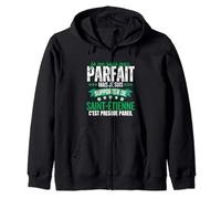 Cadeau Drôle Supporter Stéphanois Saint Étienne Foot Humour Sweat à Capuche