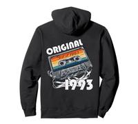 Cadeau du 33e Anniversaire Homme 1993 Cassette 33 Déco Sweat à Capuche
