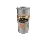 Cadeau du 60e anniversaire Homme 1966 Cassette 60 Déco Gobelet isotherme en acier inoxydable double paroi