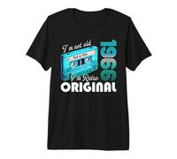 Cadeau du 60e Anniversaire Homme 1966 Cassette 60 Déco T-Shirt Haut de Gamme