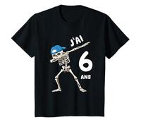 Cadeau du Dabbing Squelette sixième anniversaire T-Shirt