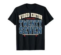 Cadeau du département de chronologie de Post-Production de l'éditeur vidéo T-Shirt