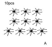 Cadeau Du Poisson D'Avril, 20 Pièces, Faux Jouet D'Araignée, Farces D'Halloween, Décor De Fête, Jouets Araignées Effrayants, Insectes