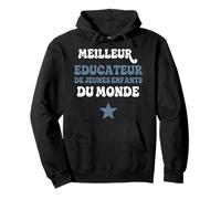 Cadeau éducateur de Jeunes Enfants Fin d'année Merci Sweat à Capuche