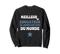 Cadeau éducateur de Jeunes Enfants Fin d'année Merci Sweatshirt