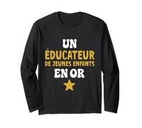 Cadeau Educateur Jeunes Enfants en Or Original Manche Longue